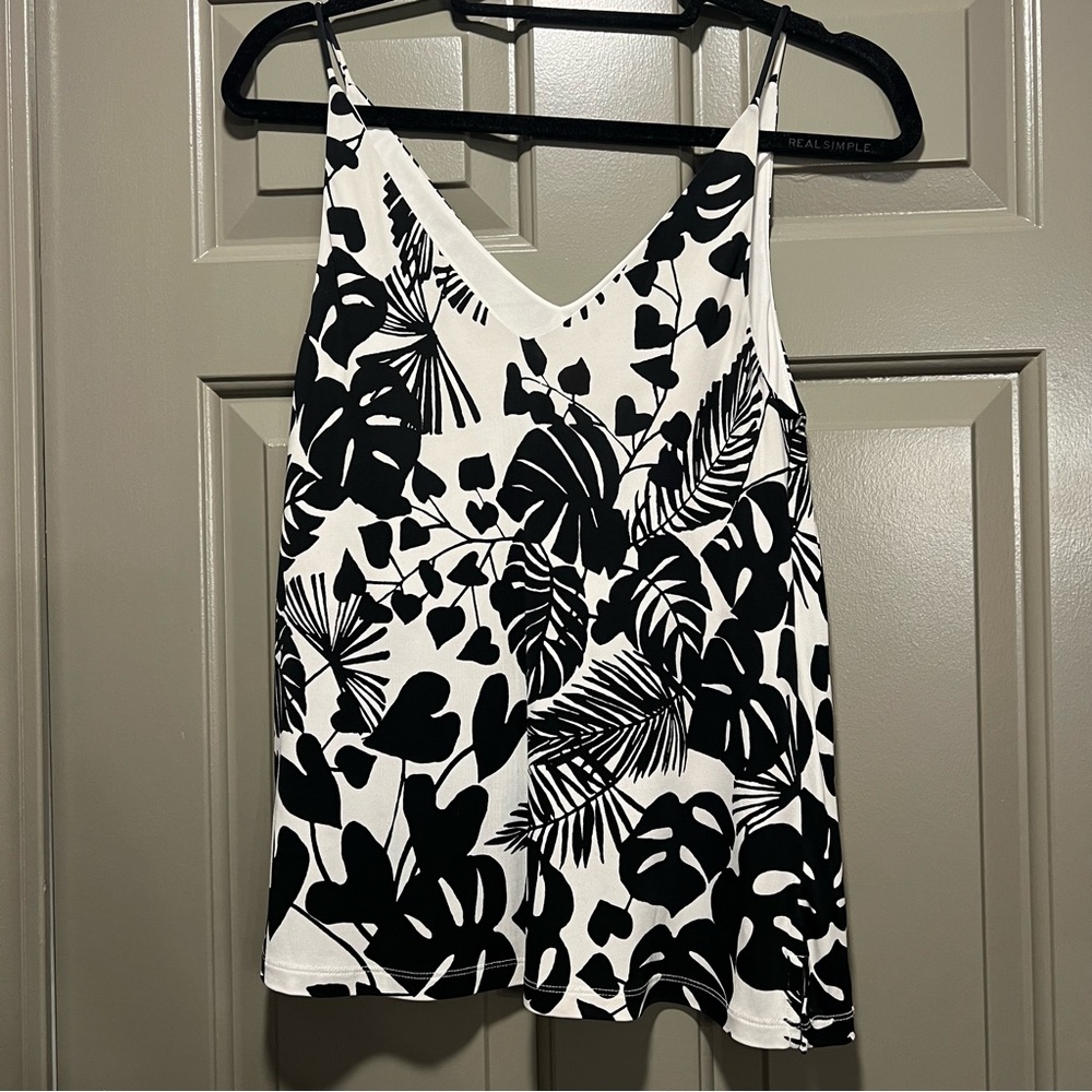 H&M Tropical Print Tank Top size 6